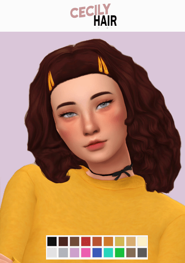 Hair Clips customs content sims 4