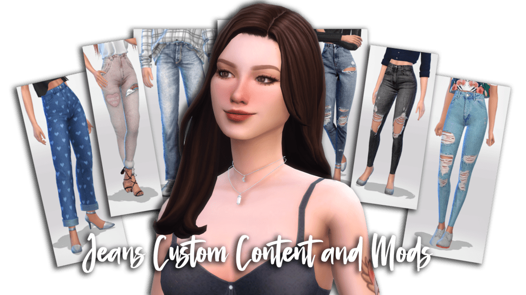 Nebu Nogen som helst ambition The Best Sims 4 Jeans CC for Males and Females — SNOOTYSIMS