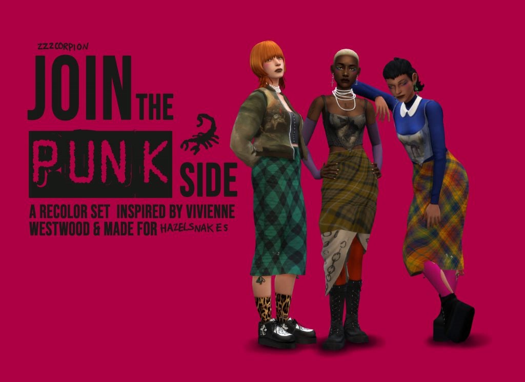 sims 4 join the punk side a recolor set thesimsbook.com