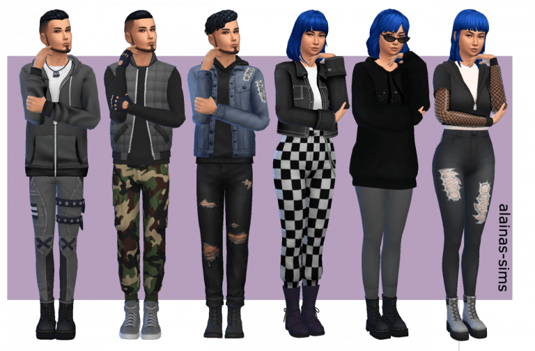 Sims 4 Punk CC Pieces You Need to Have โ SNOOTYSIMS