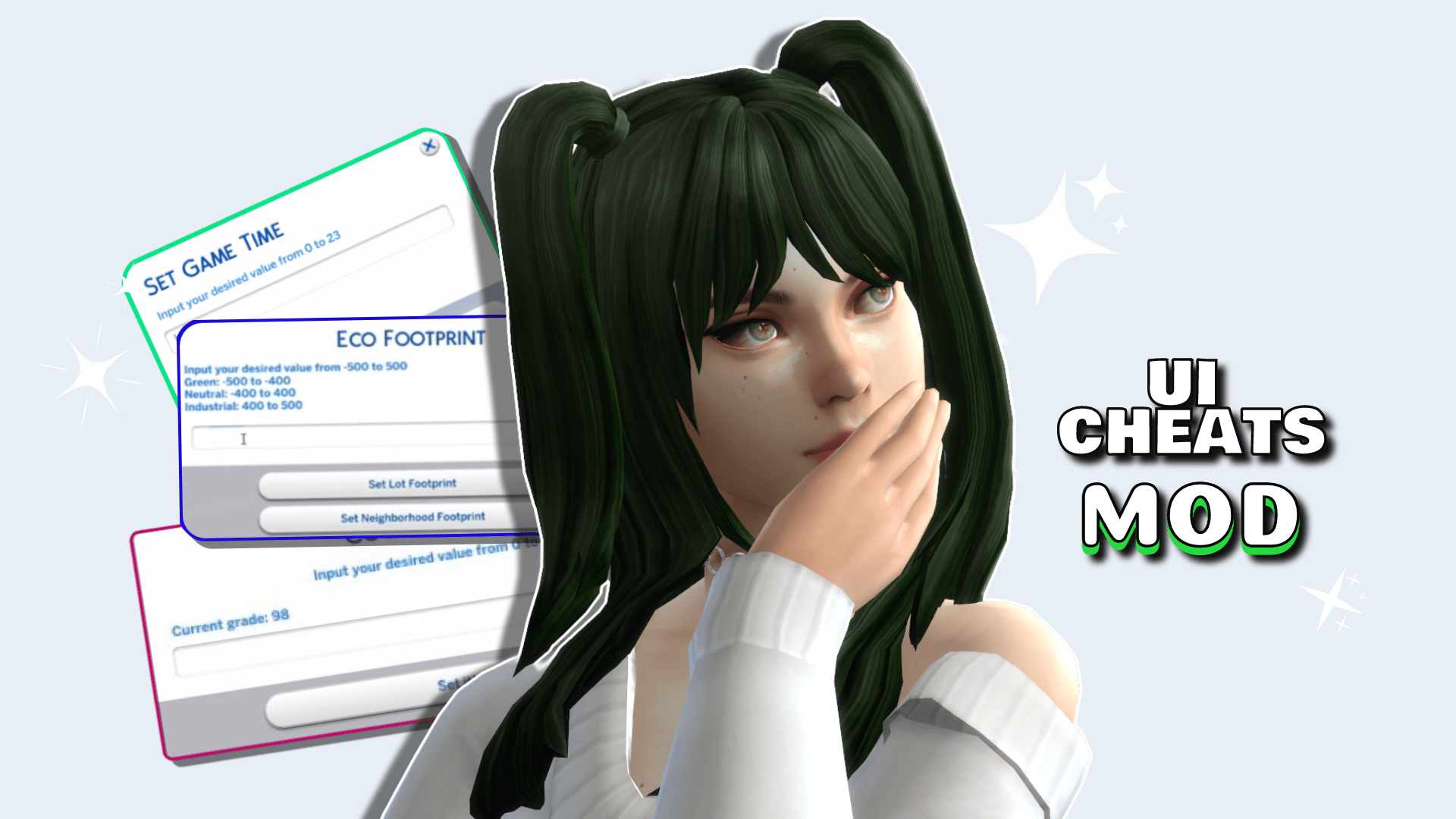 MOD MUDAR AS NECESSIDADES DO SIMS COM UM CLIQUE! (Ui Cheats Extension) - The  Sims 4 