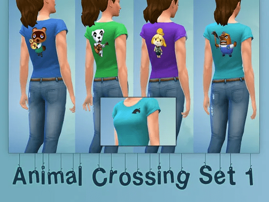 animal crossing cc sims 4 shirt