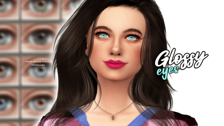 Best of Sims 4 Glossy Eyes Custom Content and Mods