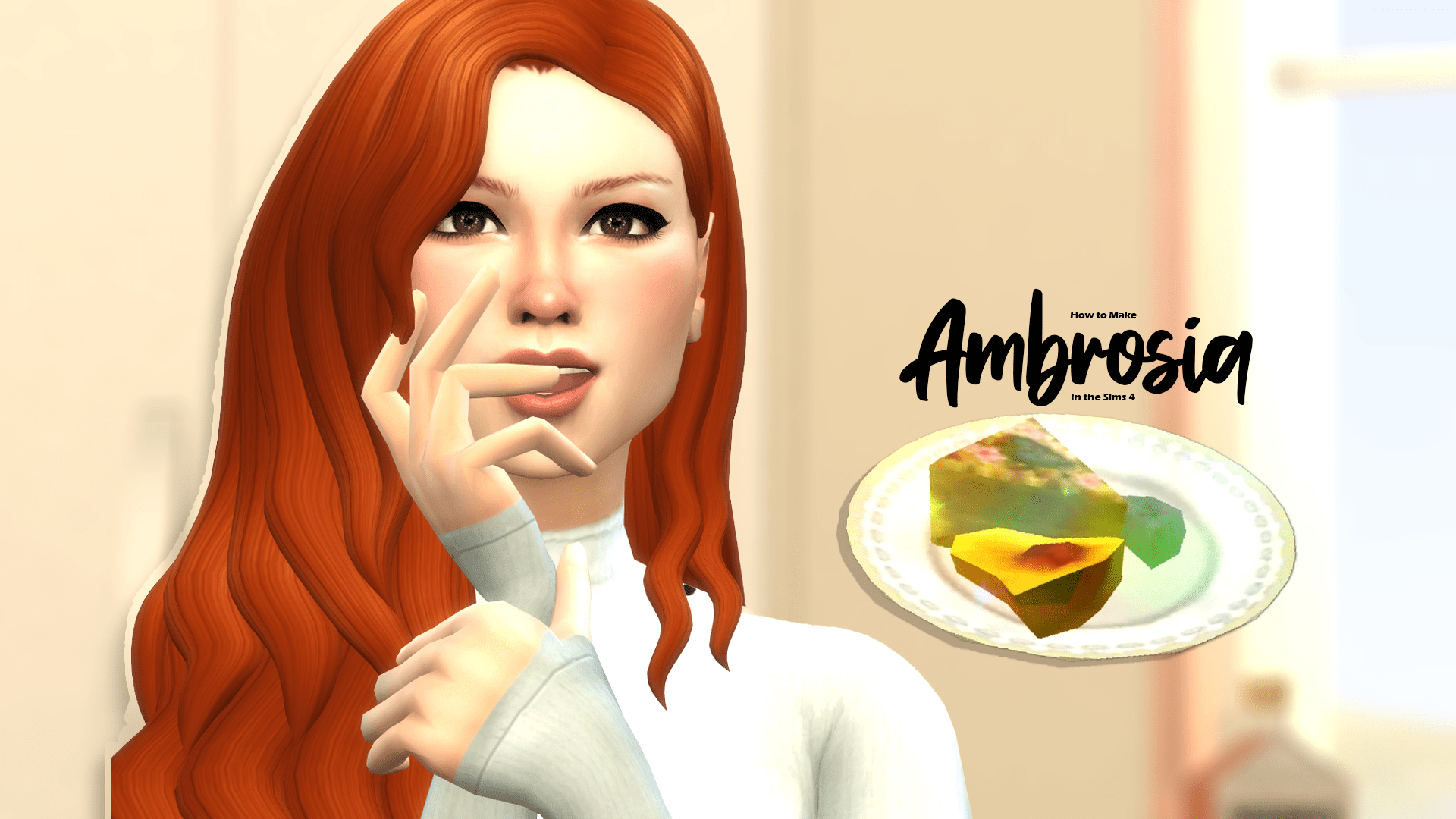 The Sims 4 Ambrosia Guide - Recipe and Ingredients Help
