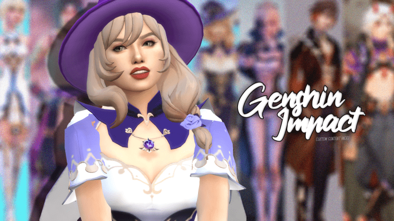 Genshin Impact Cc Dress Up As Your Favorite Characters — Snootysims