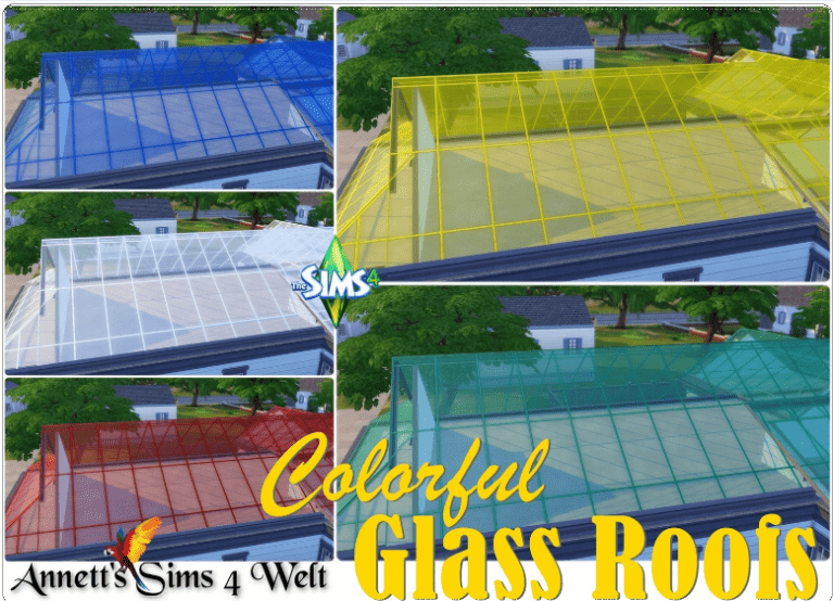 Unique Glass Roofing and Upgrading Your Roof Builds in The Sims 4 — SNOOTYSIMS