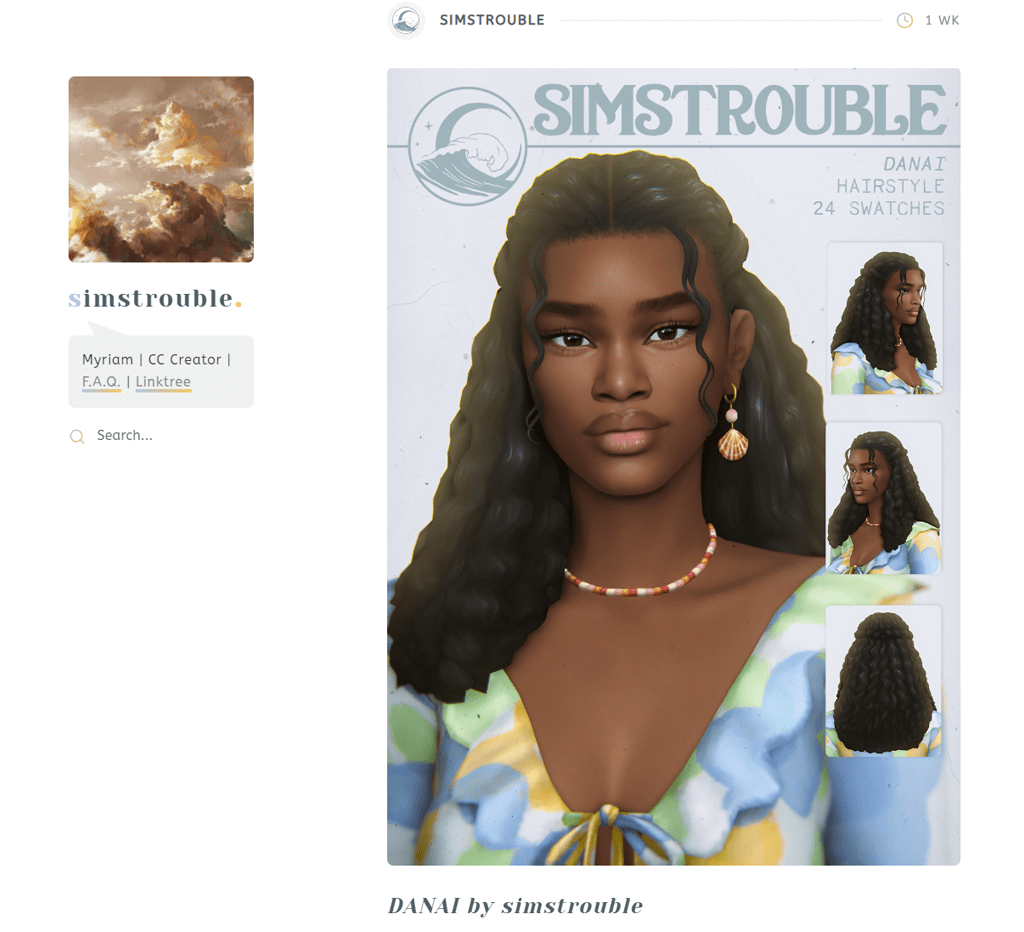 15 CC Creators You Should Check Out If You Love Maxis Match Hair! —  SNOOTYSIMS