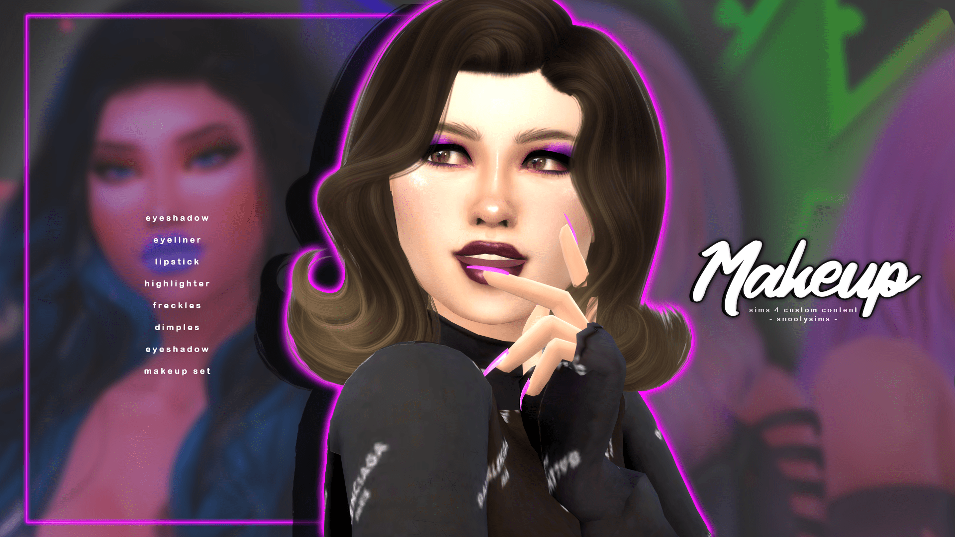 Eve har taget fejl obligatorisk Your Ultimate Makeup CC Packs for the Sims 4 (Hot Stuff!) — SNOOTYSIMS