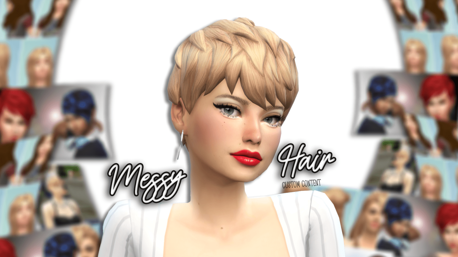 The Ultimate Messy Hair CC for Your Males and Females! — SNOOTYSIMS