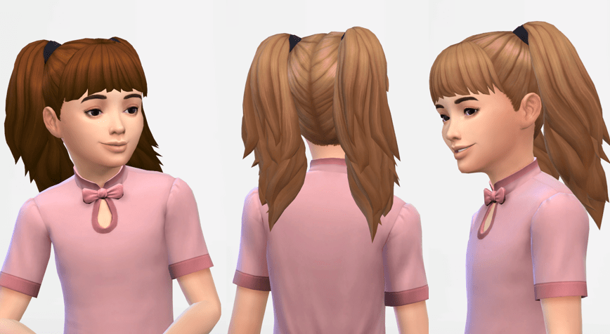 peppy pigtails at simlaughlove