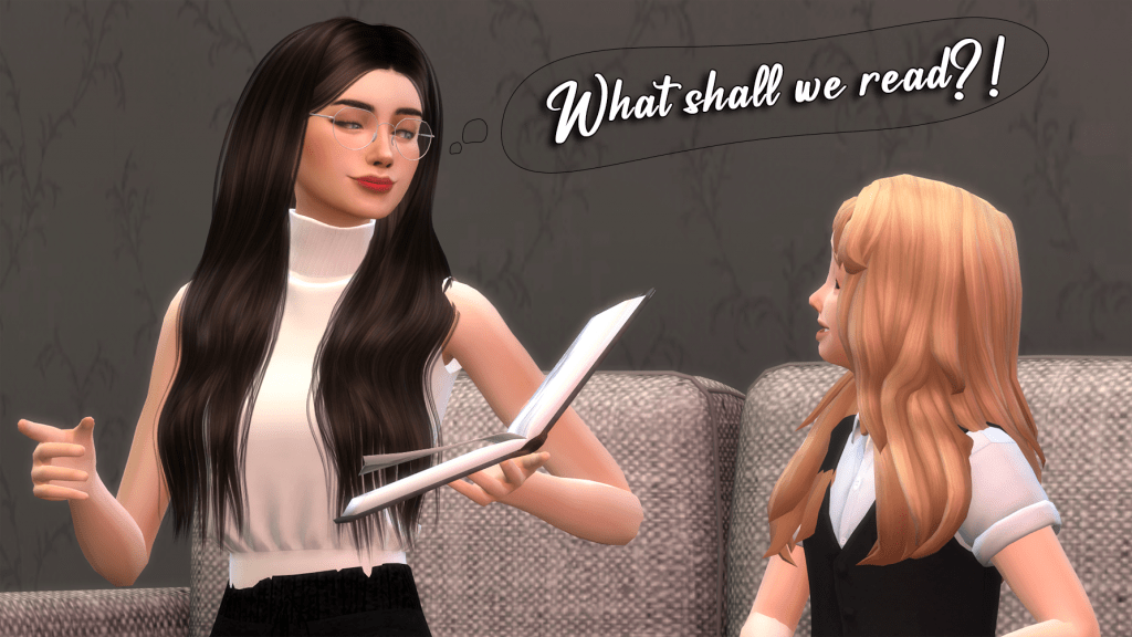 read to a child in the Sims 4