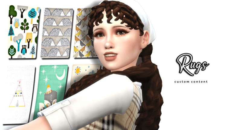 The Best Rugs CC for Your Sims 4 Rooms!