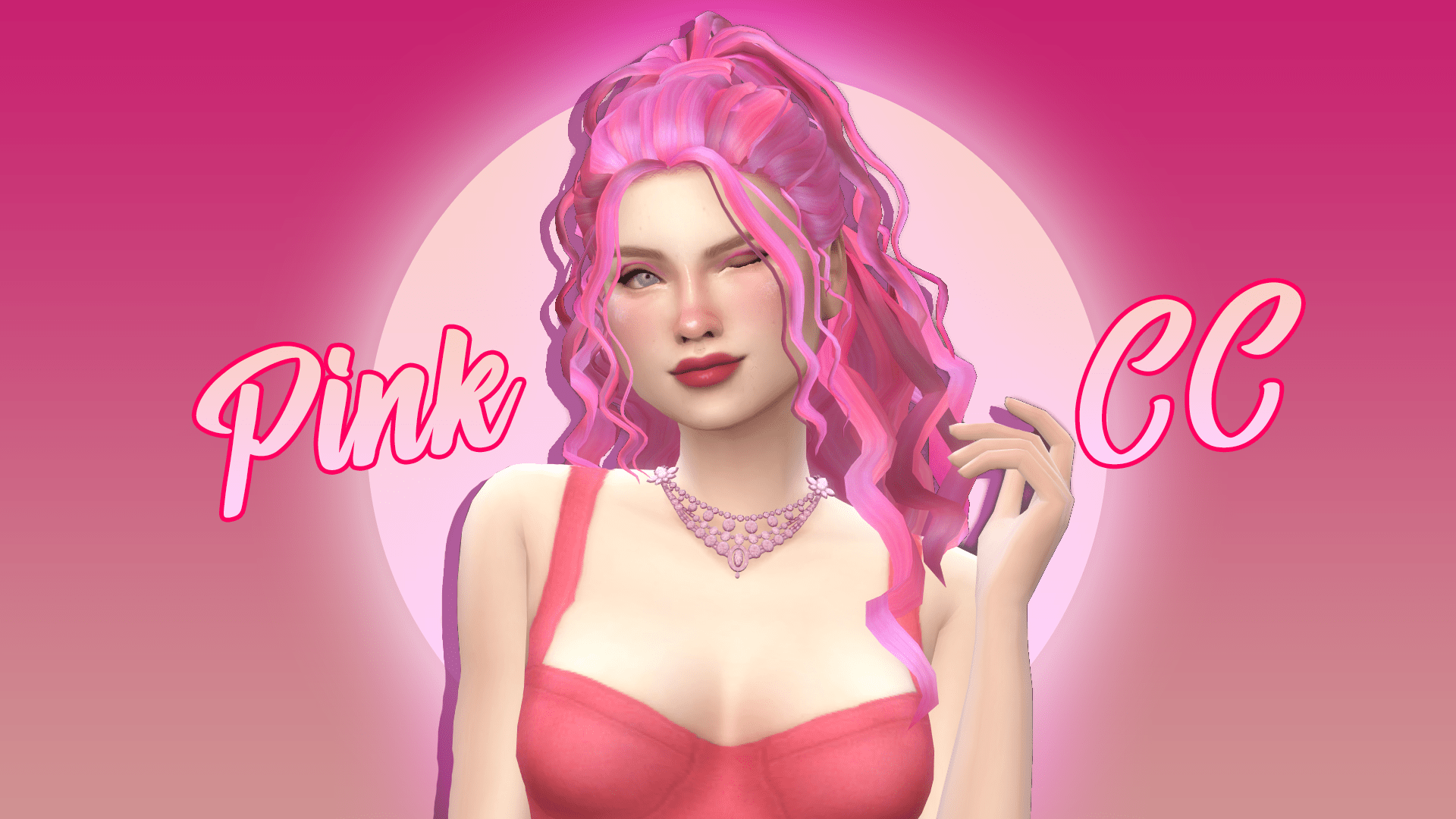 Sims 4 Pink CC Hottest Pink Details To Try Now SNOOTYSIMS   Simspinkcc 