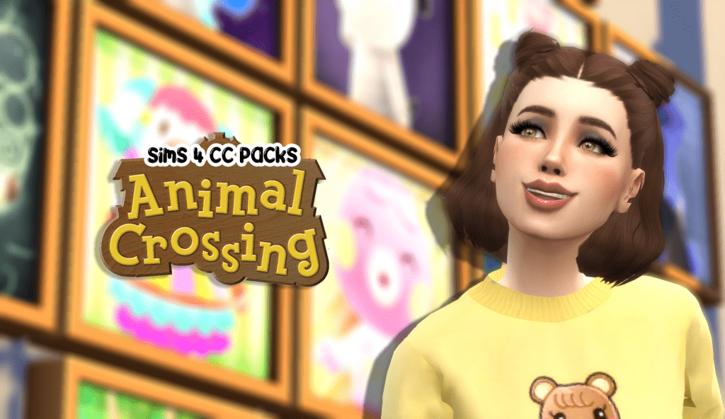 animal crossing cc for the Sims 4