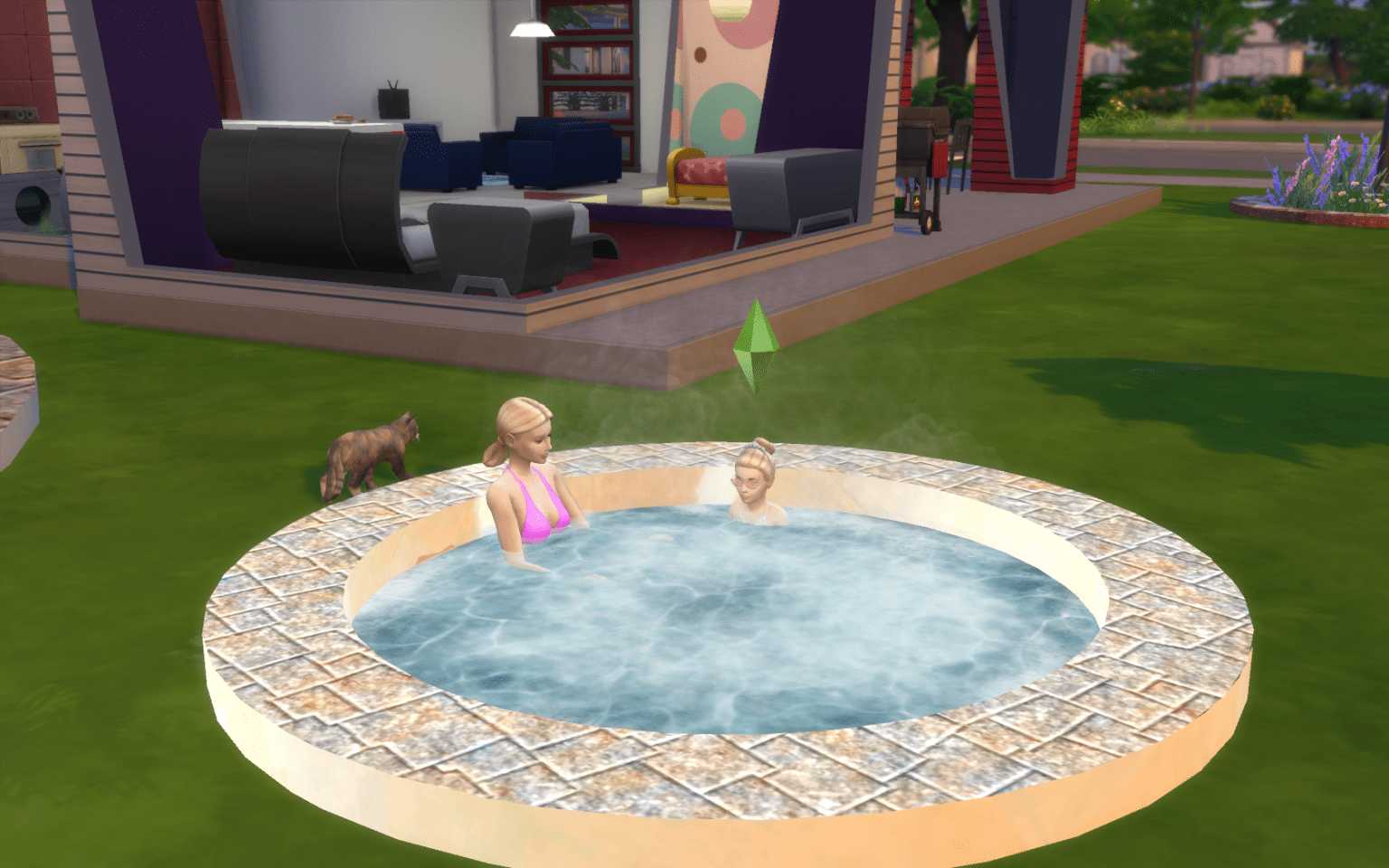 Relish A Relaxing Dip Incredible Hot Tub Cc For The Sims 4