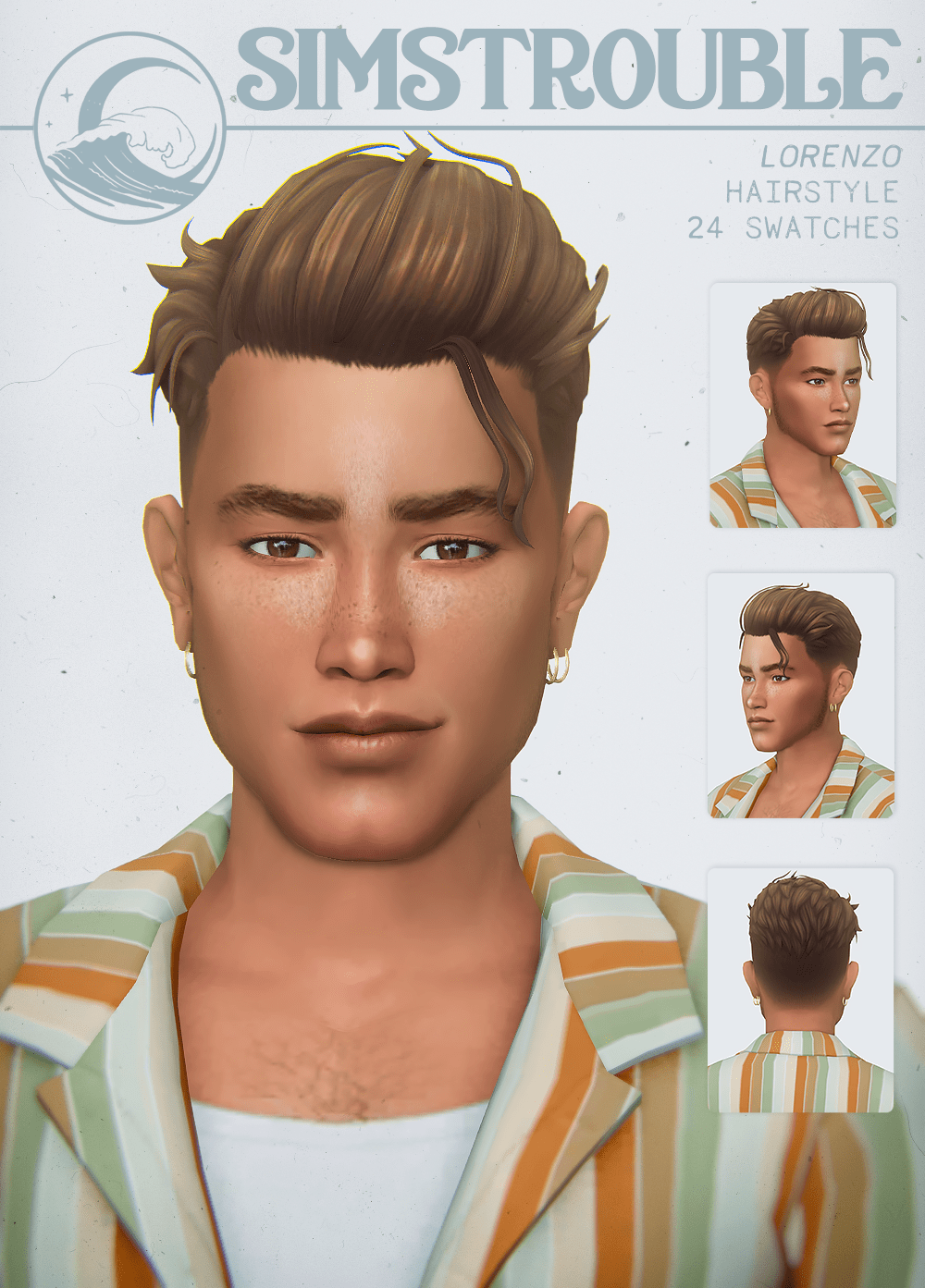 25 Elegant Slicked Back Hair CC You Need To Try SNOOTYSIMS   PSD Preview Copia 1 