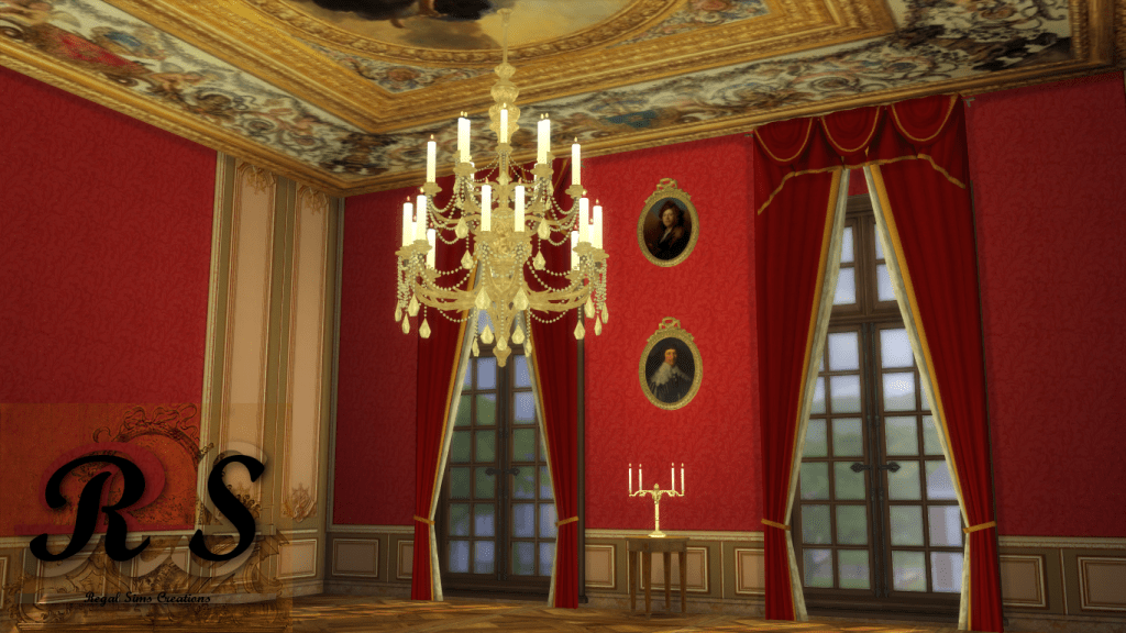 The Neoclassical Living Room For TS4 4