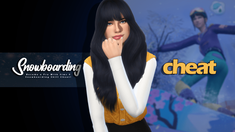 Become a Pro With Sims 4 Snowboarding Skill Cheat!