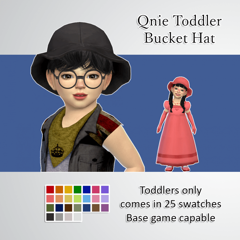 qnie toddler bucket hat