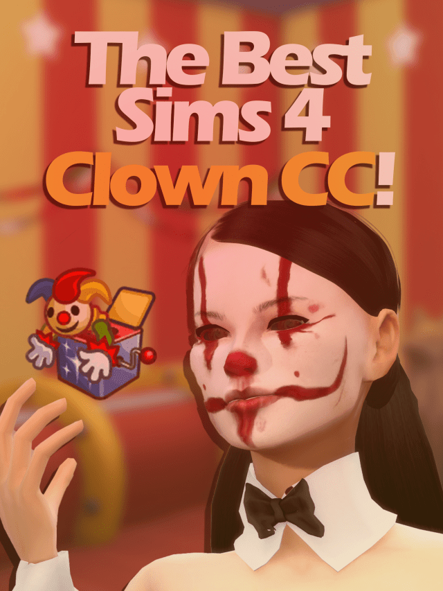 Sims 4 Cc Clown Costume Clothes Makeup And More — Snootysims 