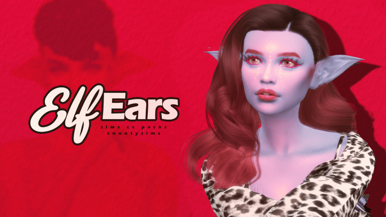 The Most Exotic Sims 4 Elf Ears CC on the Internet!