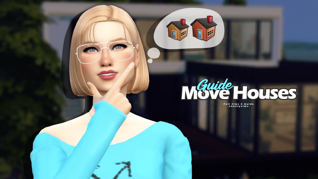 move houses in sims 4