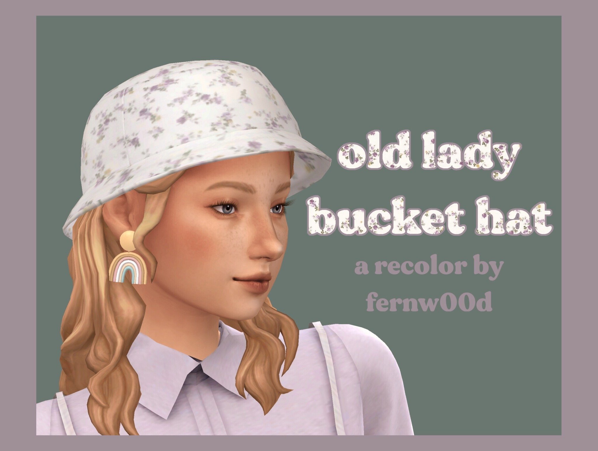 Coolest Bucket Hat CC for Sims 4 You'll Love Rocking! — SNOOTYSIMS