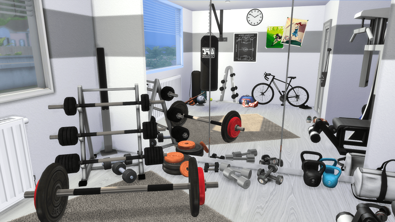 Shape Your Sims Up The Best Gym CC For The Sims