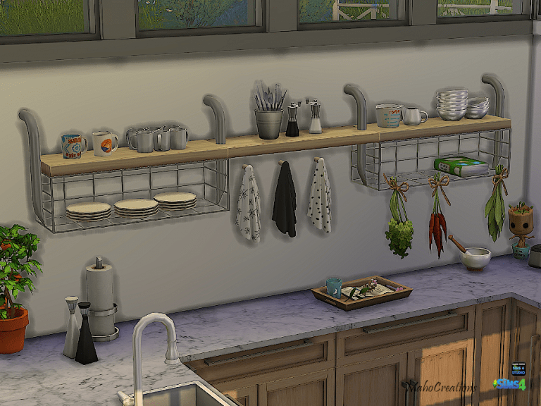 Beautify Your Home With Practical Shelf CC For Sims 4! — SNOOTYSIMS