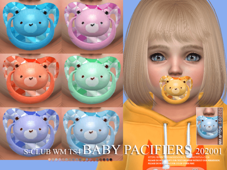 Search Results 43 S-Club ts4 WM Baby Pacifiers