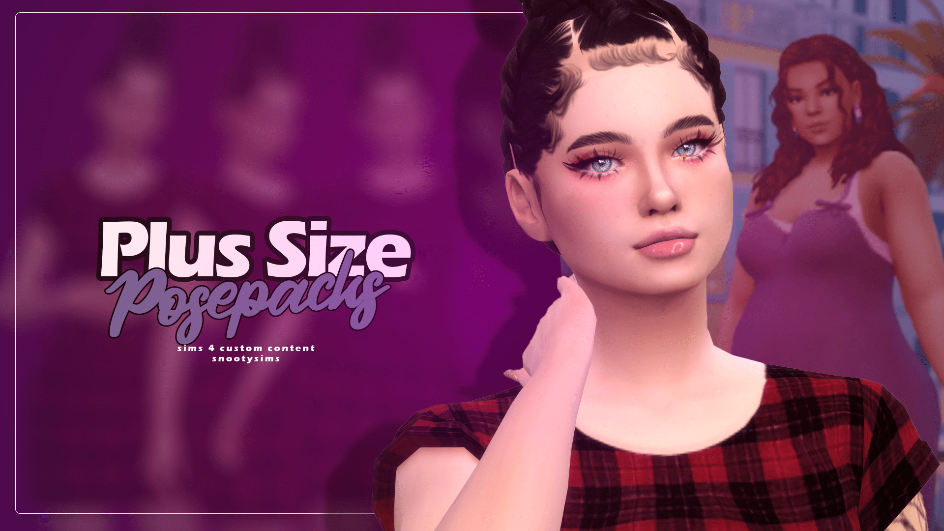 Plus Size Sims 4 Cc 14 Striking Plus Size Pose Packs for Big & Beautiful Sims — SNOOTYSIMS