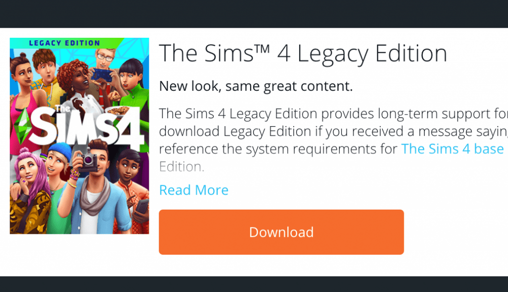 Heads Up, Simmers The Sims 4 Legacy Edition Will Soon Say Goodbye to