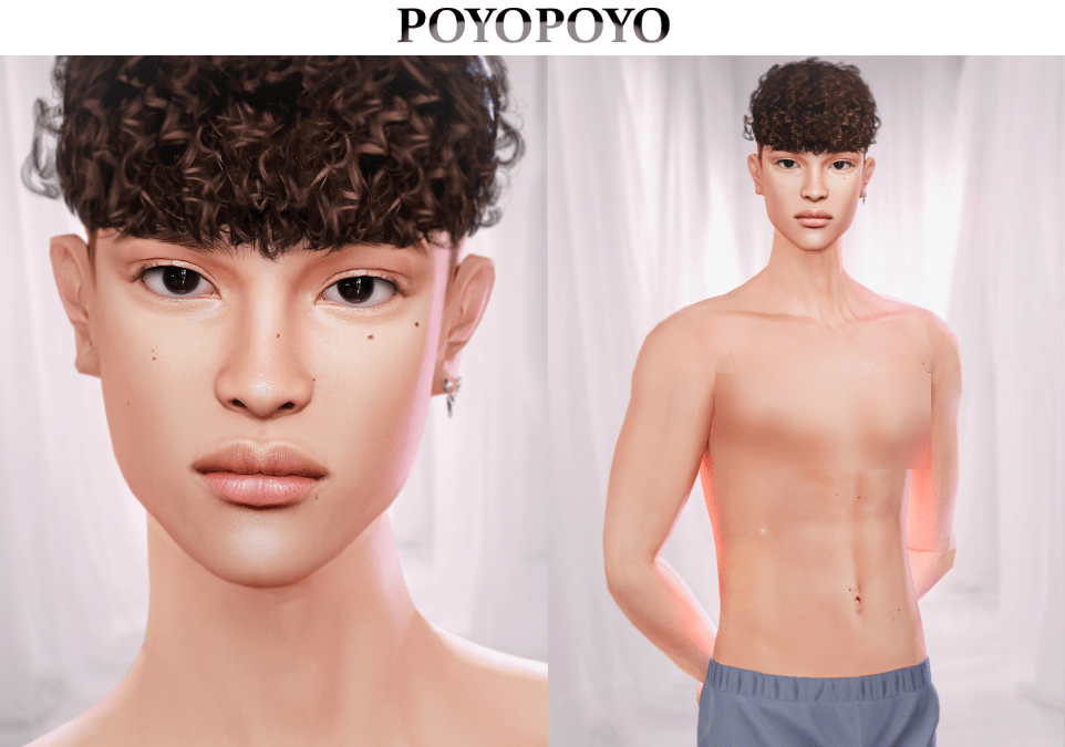 Dive Mod Collection For Ts4 Male Skin 12 Color With Eyebrows 1000formsoffear The Sims 4 9385