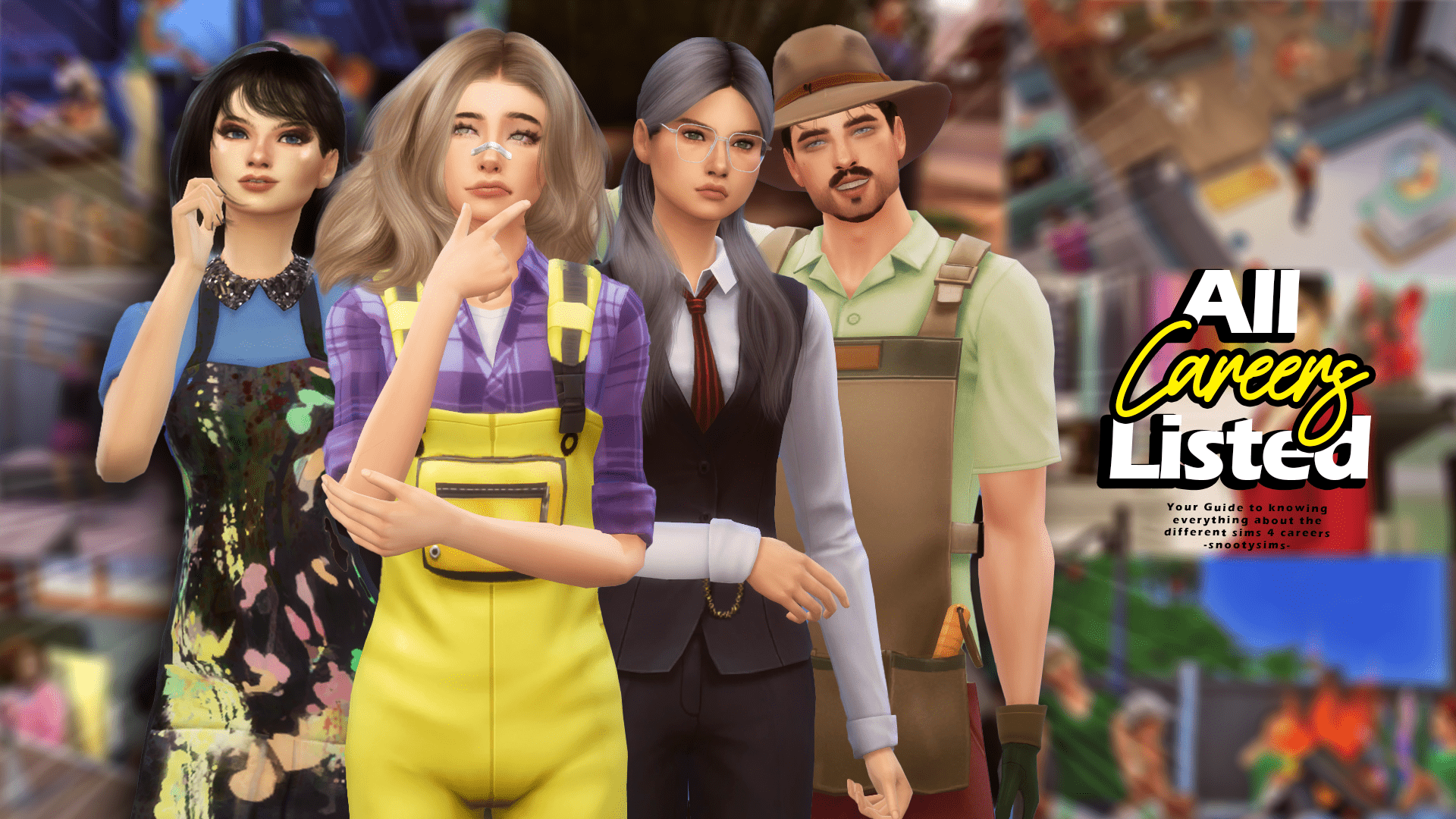 THE SIMS 4 GET TO WORK ACTIVE CAREERS GUIDE