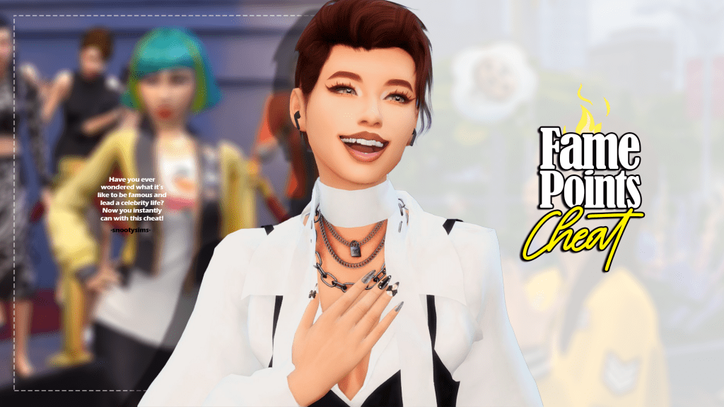 fame points cheat sims 4 1