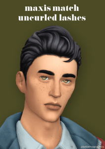 Sims 4 Maxis Match Eyelashes CC You Need to See! — SNOOTYSIMS