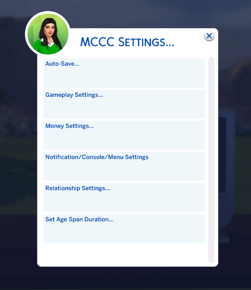 mccc sims 4 cheats