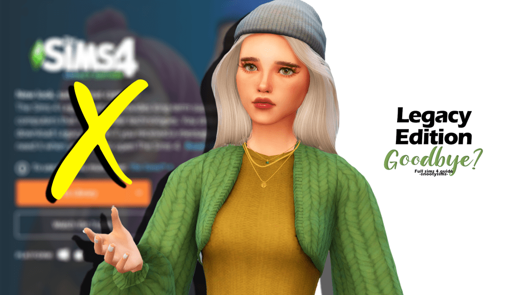 the sims 4 legacy edition 