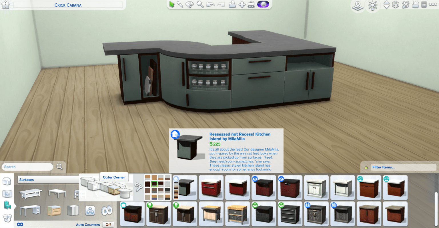 Half and Other Hidden Ways to Elevate Your Kitchens (and more) in The Sims 4! — SNOOTYSIMS