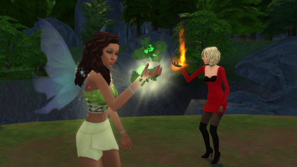 Featured Sims 4 Fairies VS Witches Magic