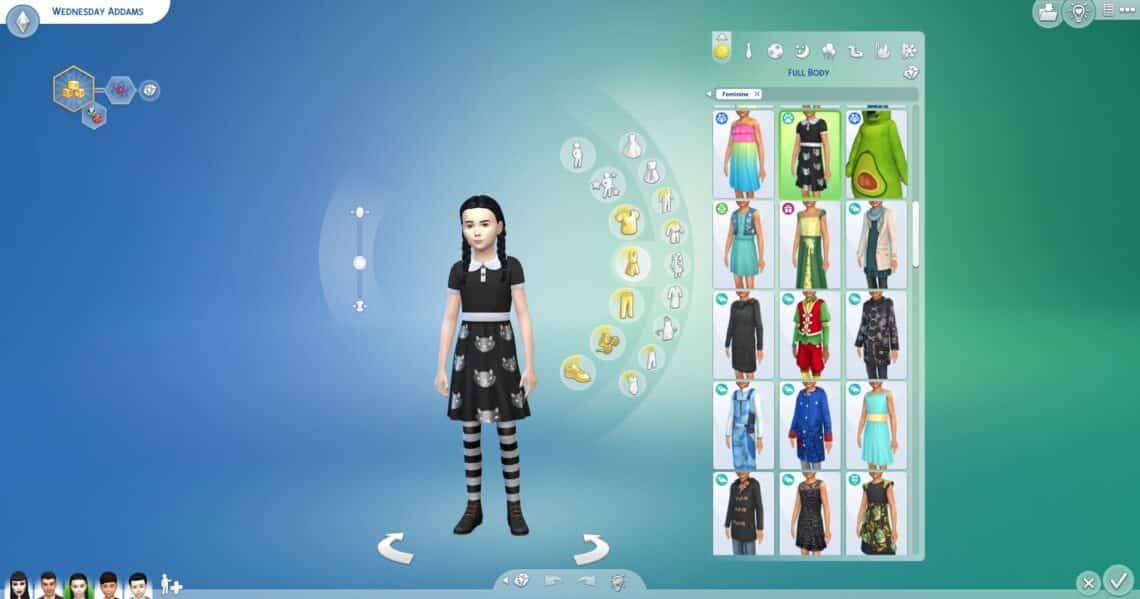 More Columns In Cas Mod Expand Your Create A Sim Catalog In Ts4