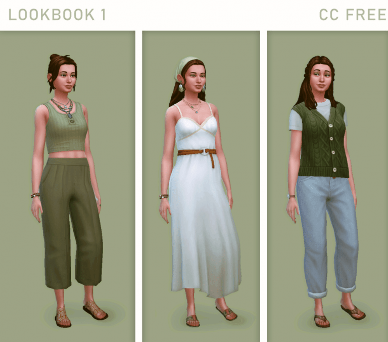 50+ No CC Lookbooks That Will Rock Your World! — SNOOTYSIMS