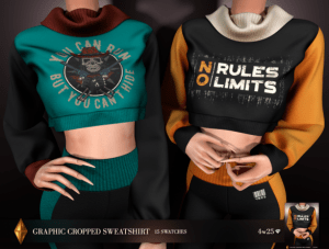 41+ Unique Crop Tops CC For Male & Female Sims In TS4 — SNOOTYSIMS