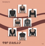 41+ Unique Crop Tops CC For Male & Female Sims In TS4 — SNOOTYSIMS