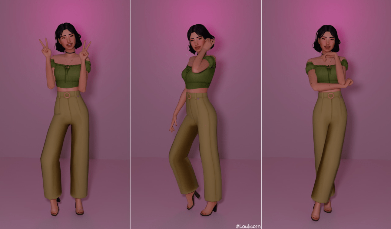 Sims 4 Emotion Poses : r/sims4customcontent