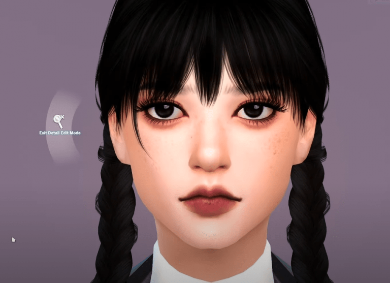 The Most Horrifying Wednesday Addams CC We Could Dig Up! — SNOOTYSIMS