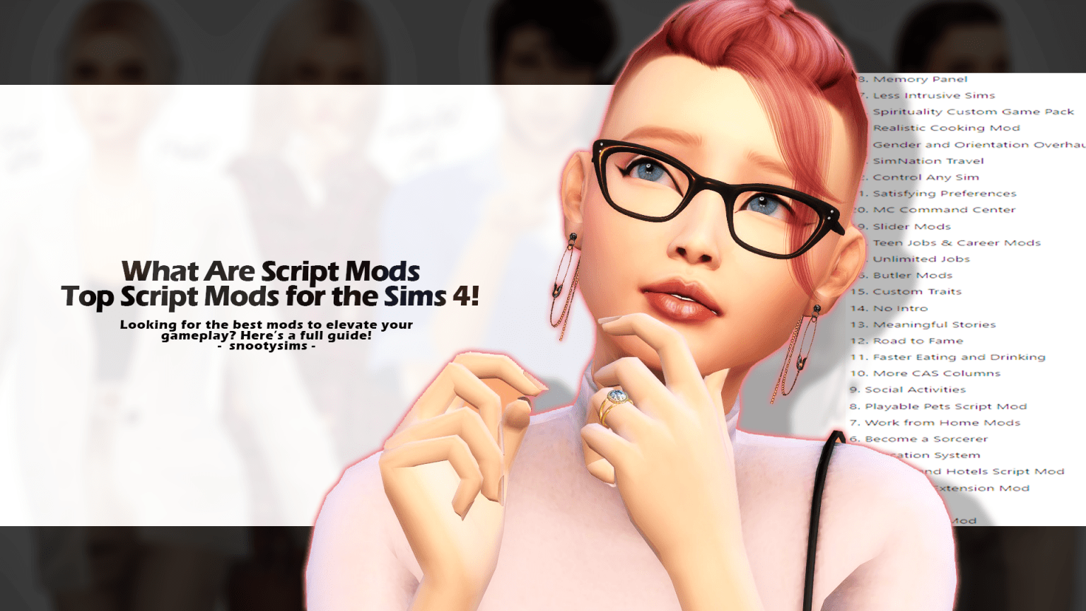Top Sims 4 Script Mods (What Are Script Mods & How Do They Work