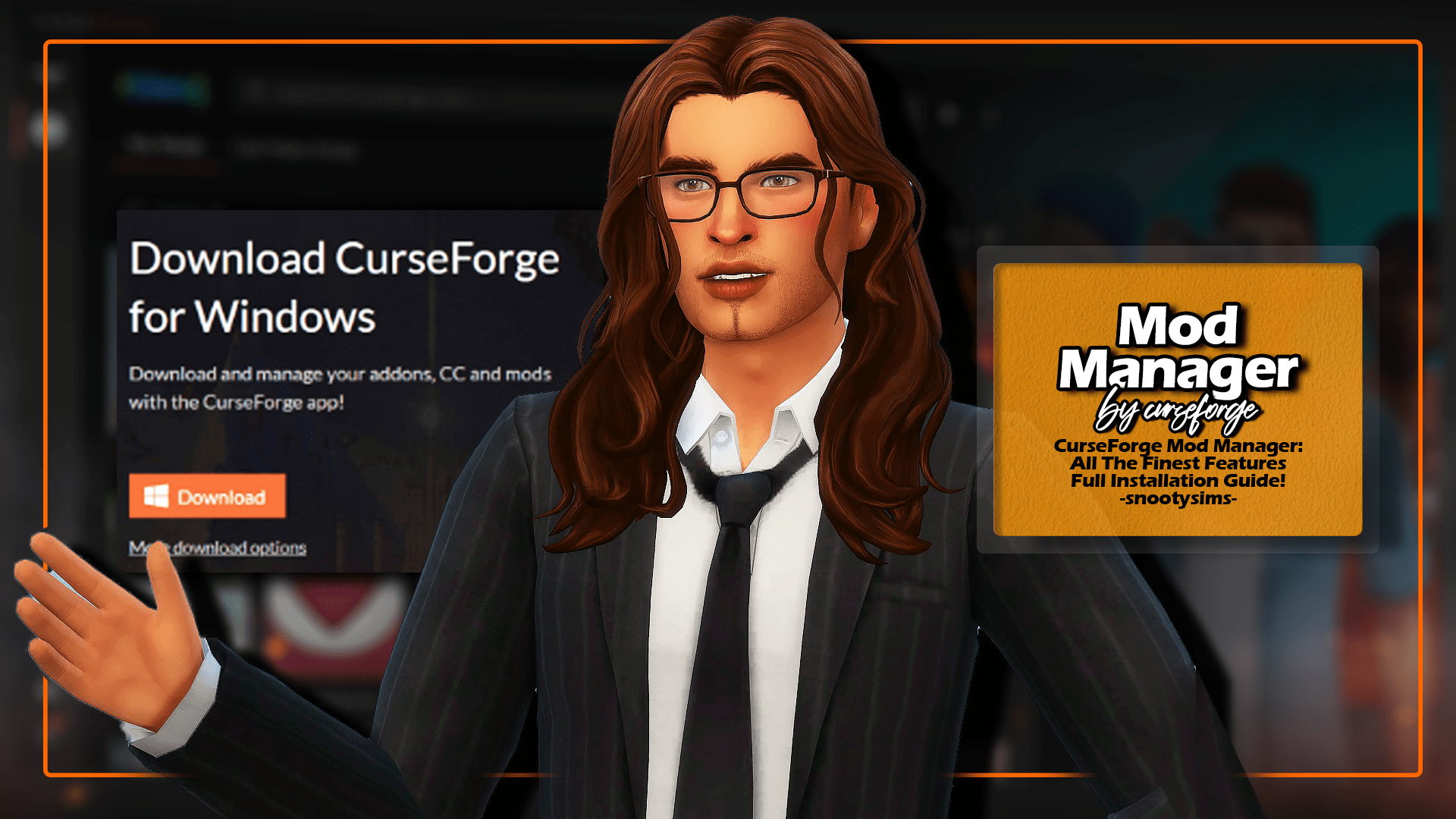 Downloading and Installing The Sims 4 Mods (PC Manual Guide): CurseForge  support