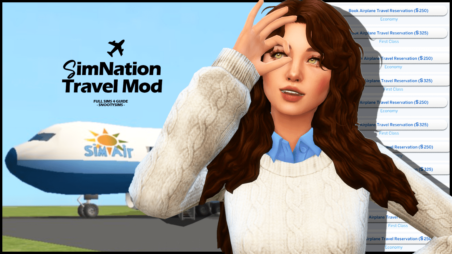 sims 4 how to travel