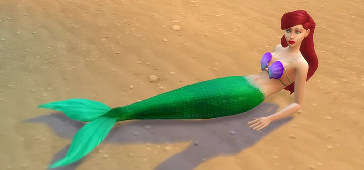00 featured ariel mermaid tail sims4 cc